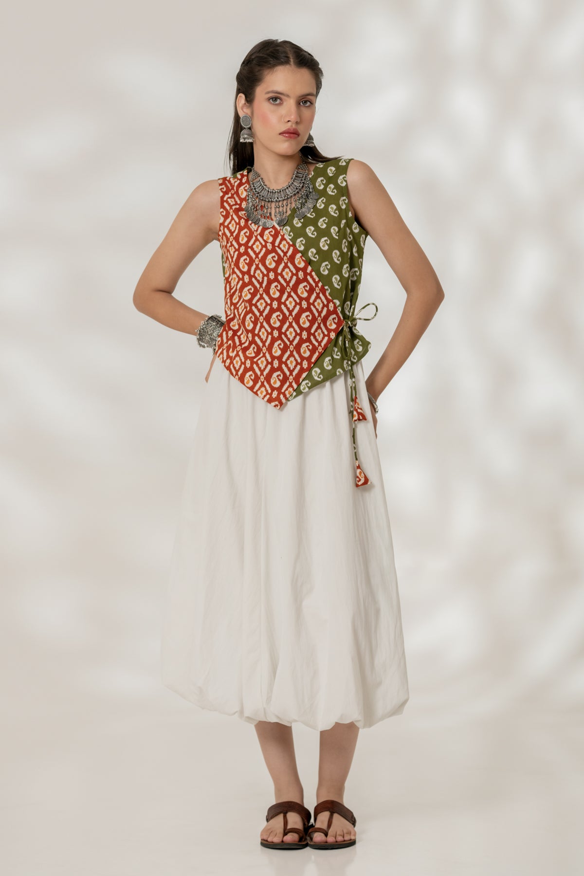 Paisley Wrap Top