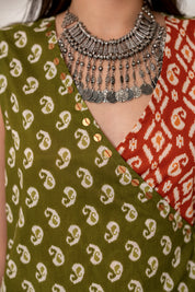 Paisley Wrap Dress