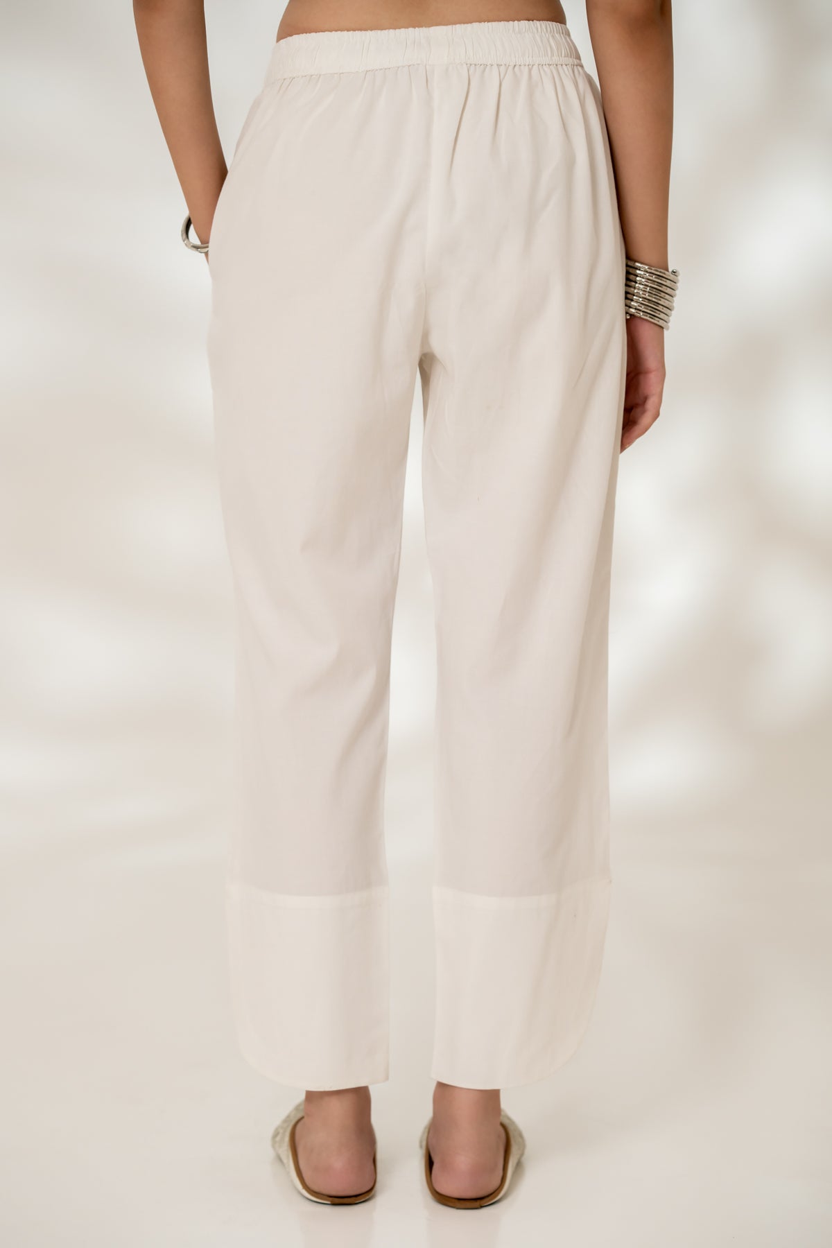 White Everyday Pants