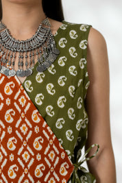 Paisley Wrap Top