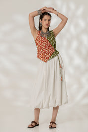 Paisley Wrap Top