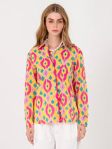 Yellow Ikat Shirt