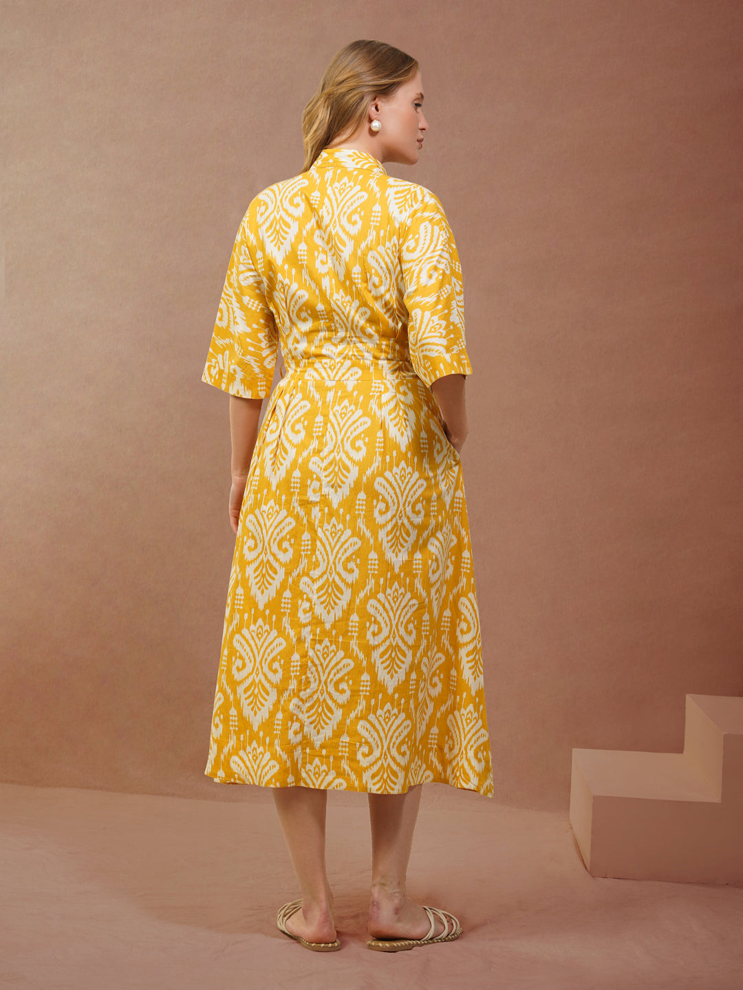 yellow dress brown belt Yellow Dress Belt