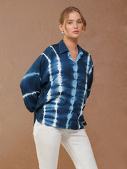 Midnight Waves Tie-Dye Shirt