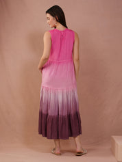 Rose Ombre Maxi Dress