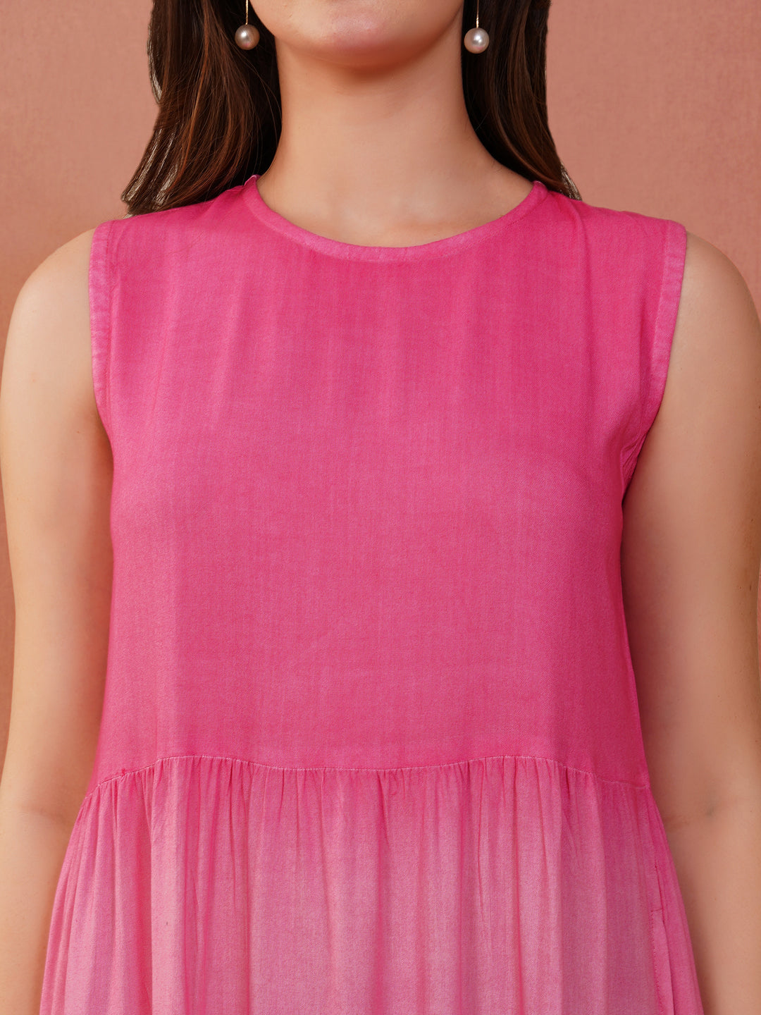 Rose Ombre Maxi Dress