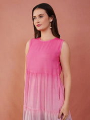 Rose Ombre Maxi Dress