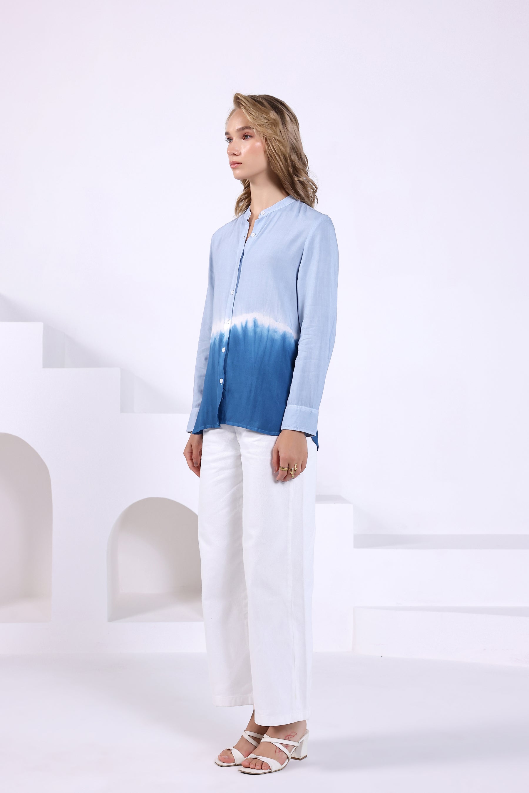Blue Ombre Shirt