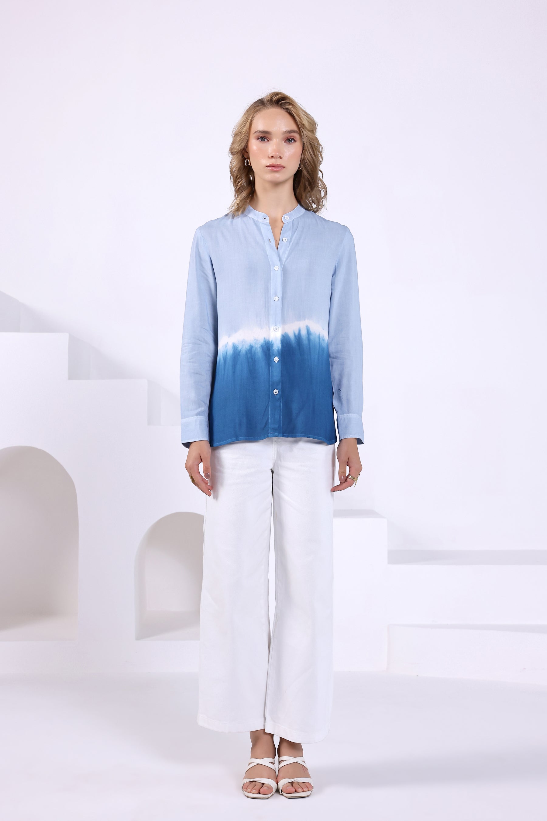 Blue Ombre Shirt