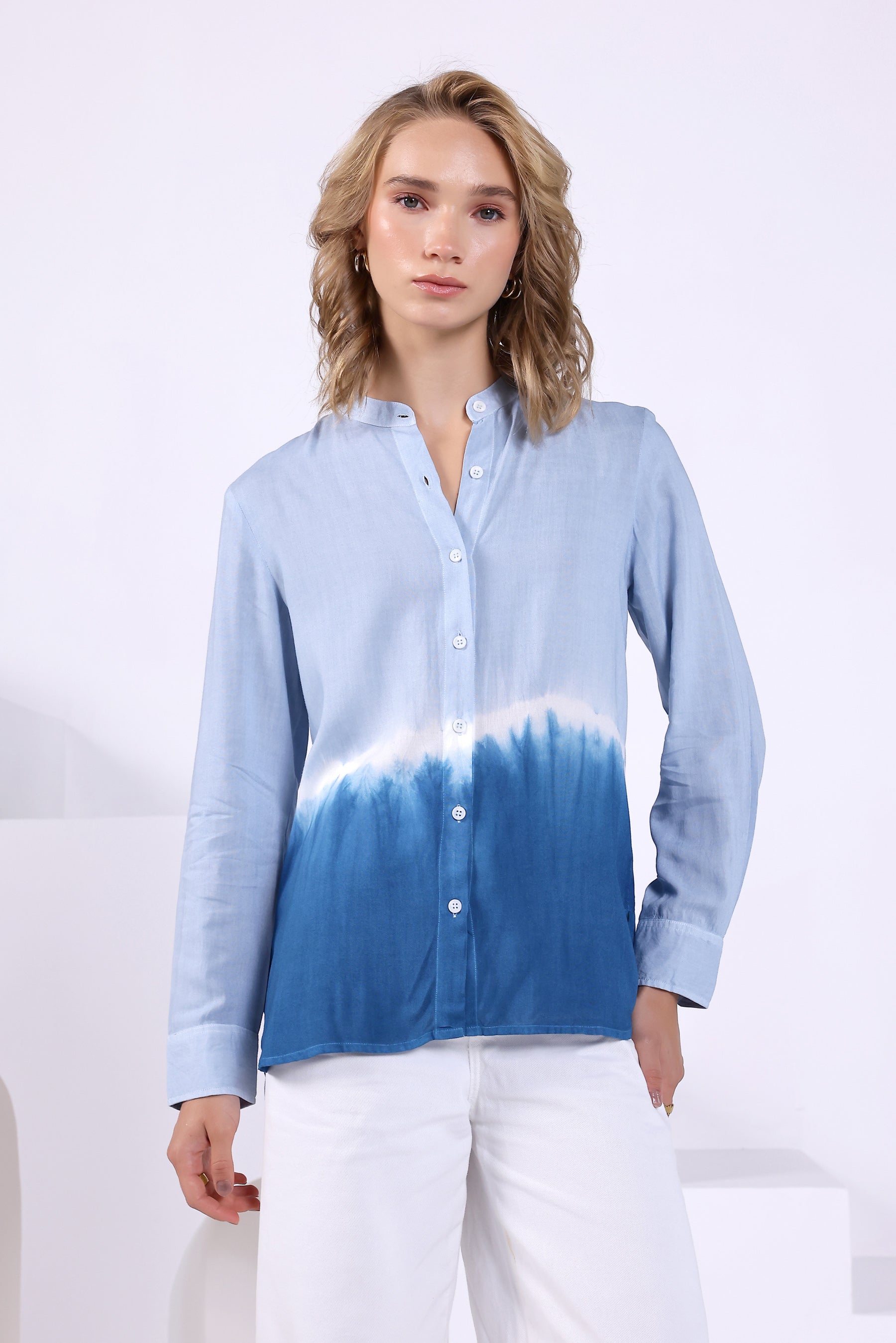 Blue Ombre Shirt