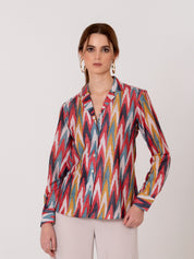 The Ikat Chevron Shirt