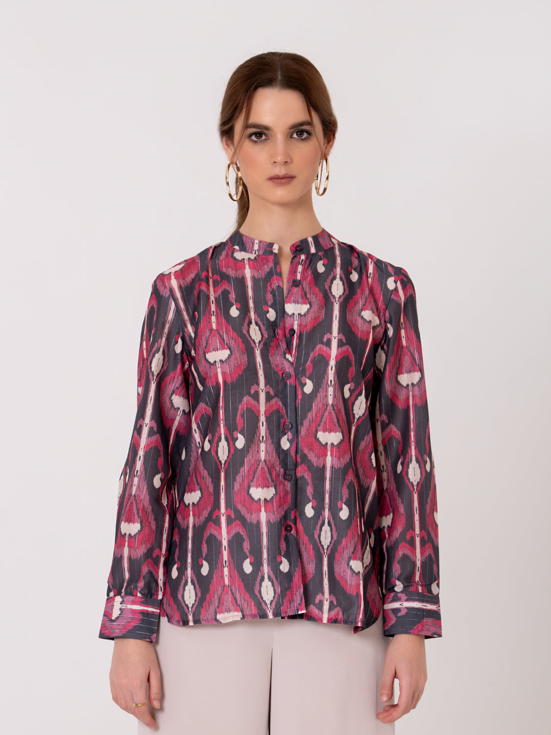 Crimson Lantern Shirt