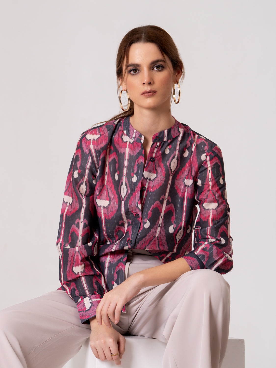 Crimson Lantern Shirt