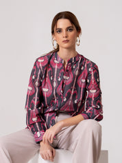 Crimson Lantern Shirt