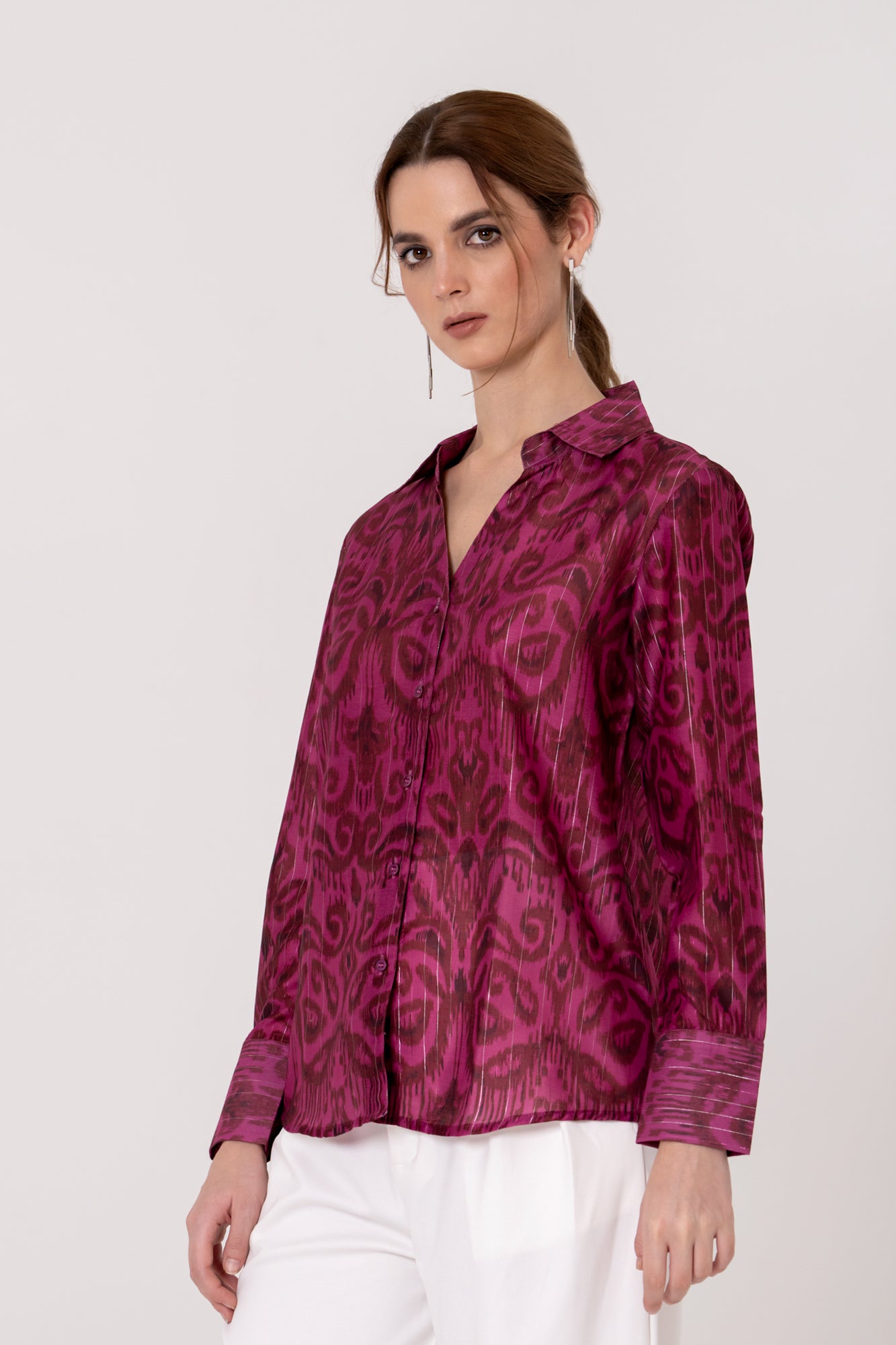 The Garnet Swirl Shirt