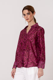 The Garnet Swirl Shirt