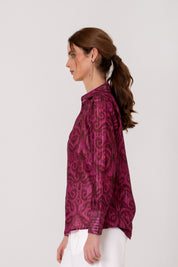 The Garnet Swirl Shirt