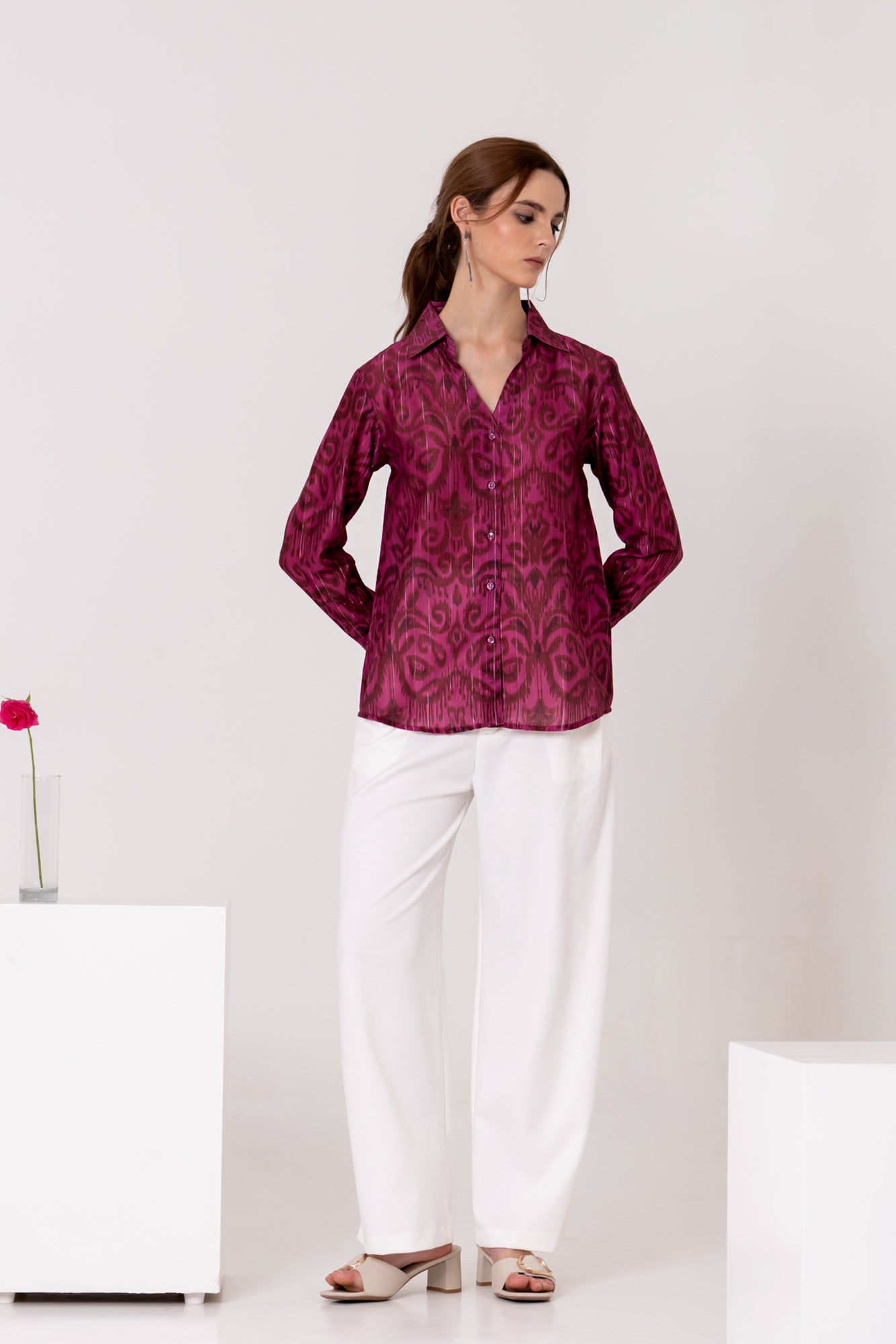 The Garnet Swirl Shirt
