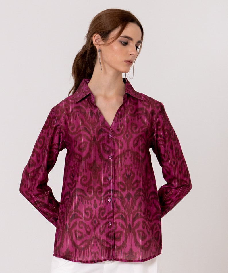 The Garnet Swirl Shirt